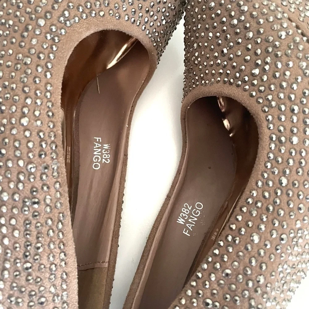 BEAUTIFUL SHOES All Over Studded platform heels-37